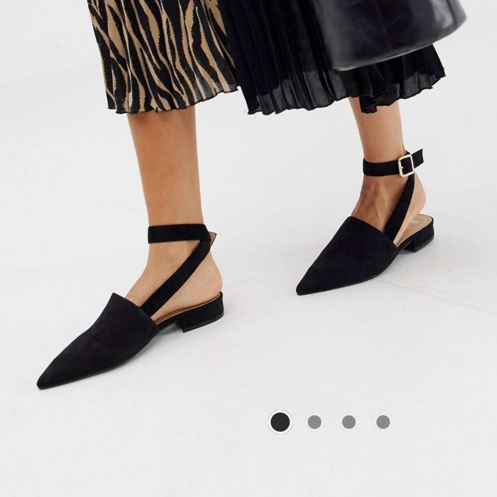 Open Back Flats